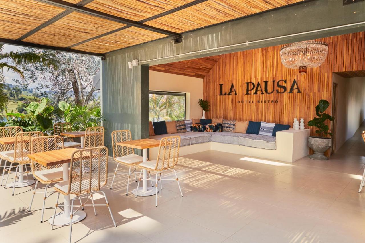 La Pausa Hotelbistro Guatapé Exterior foto